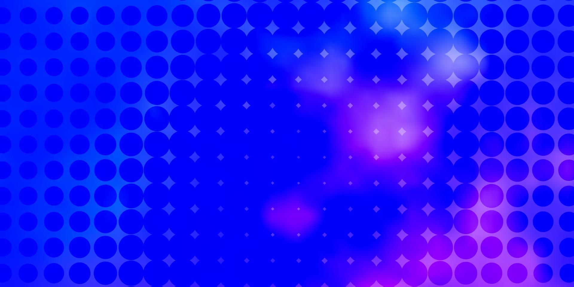 Light Blue, Red vector pattern with spheres.