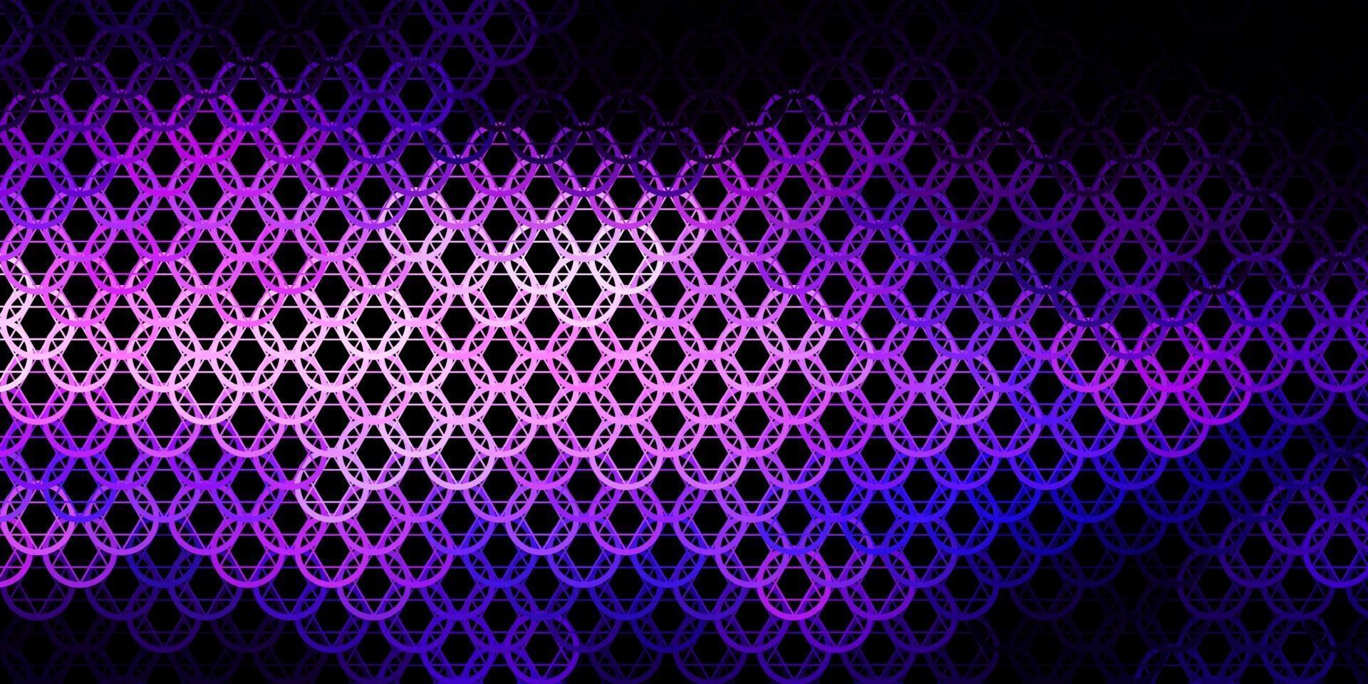 Dark Purple, Pink vector texture with religion symbols.