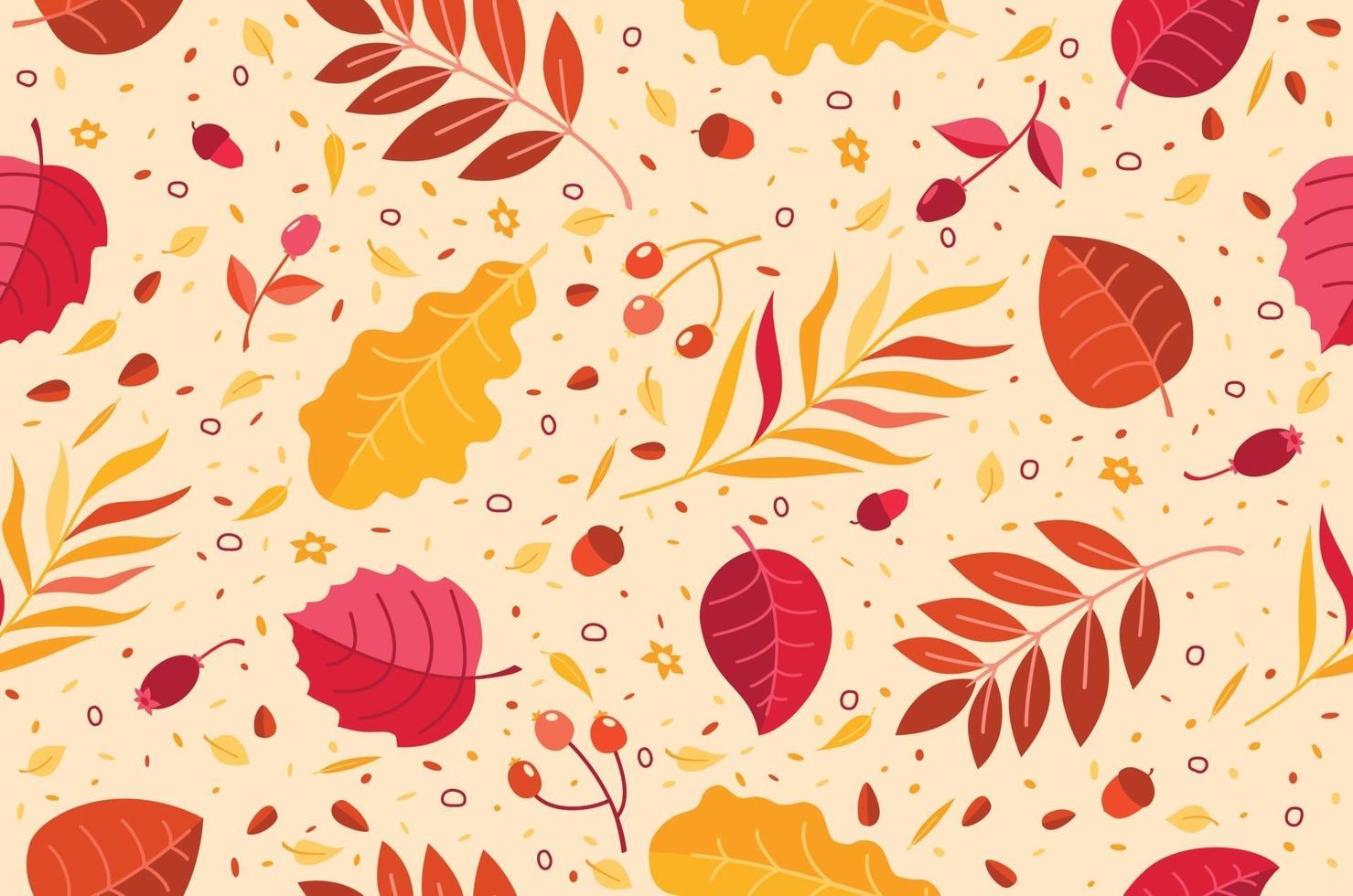 Spring Seamless Pattern vector