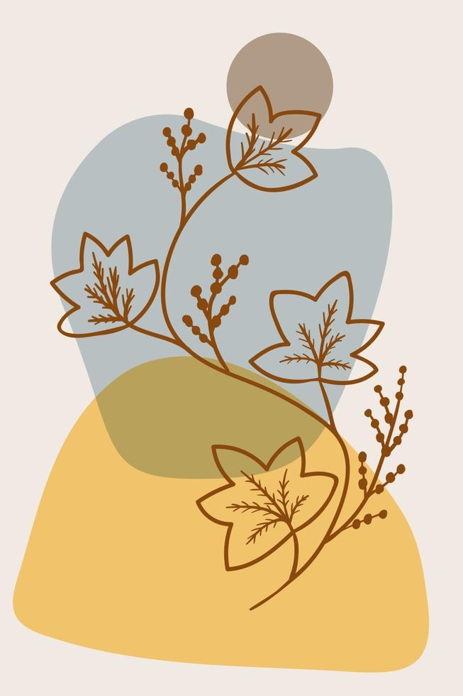 Calumba, abstract, poster, minimal vector