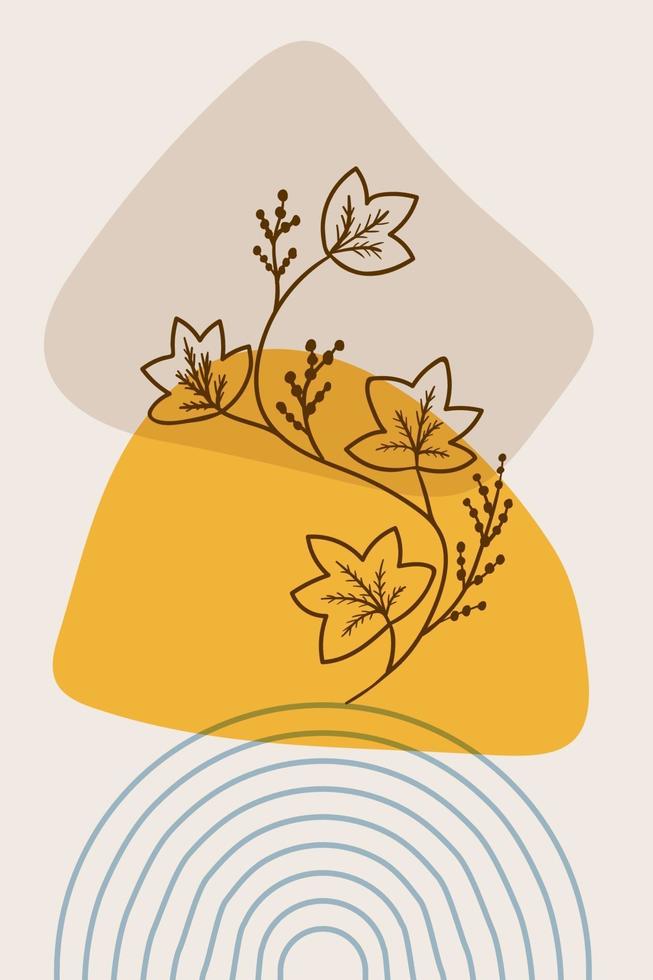 Calumba, abstract, poster, minimal vector