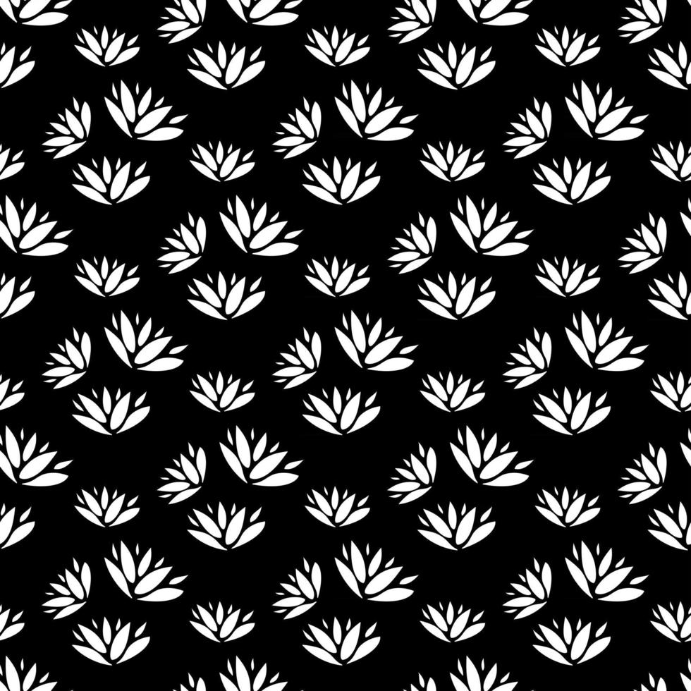 Branches, leaves, herbs, plants. Beautiful pattern seamless vector