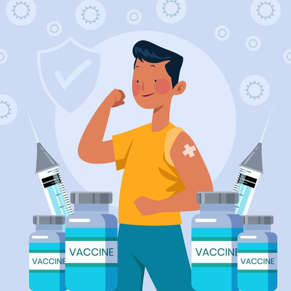 la vacunación protege del virus vector