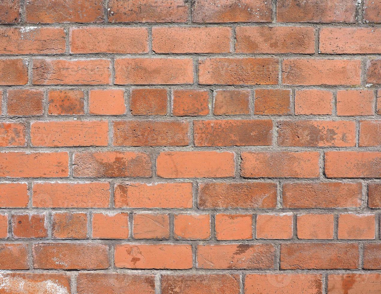 Red brick texture background photo