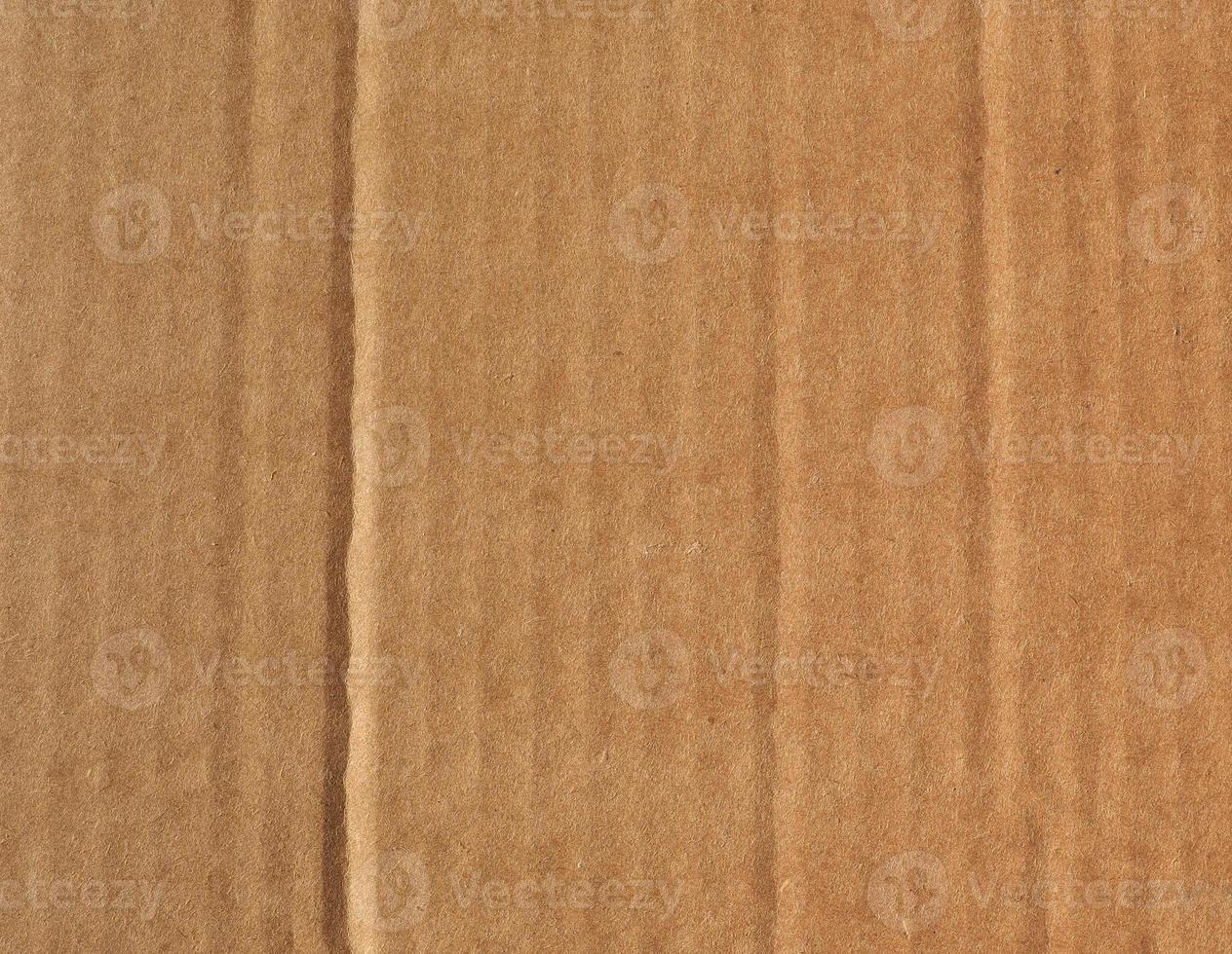 Corrugated cardboard texture background photo