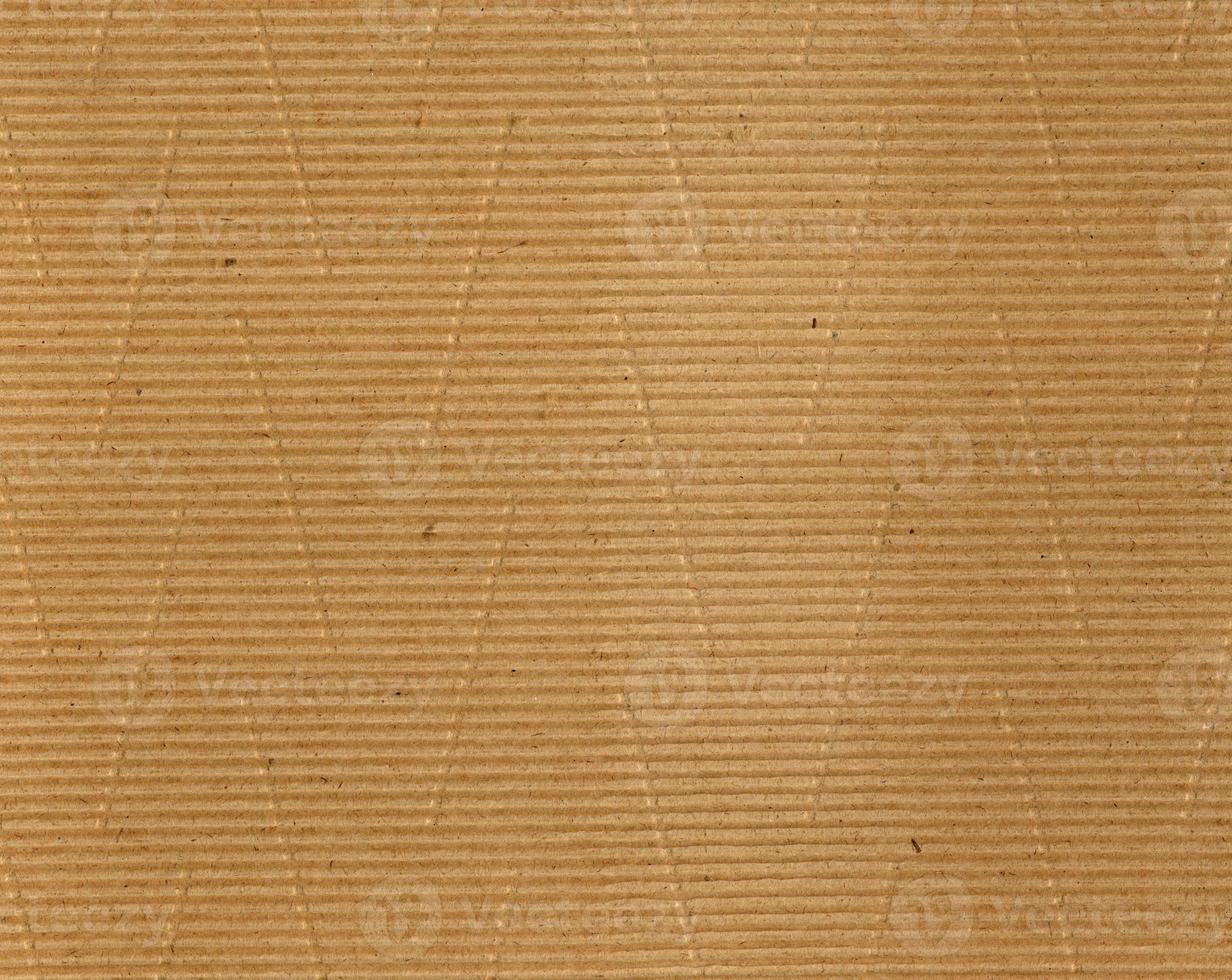 Corrugated cardboard texture background photo