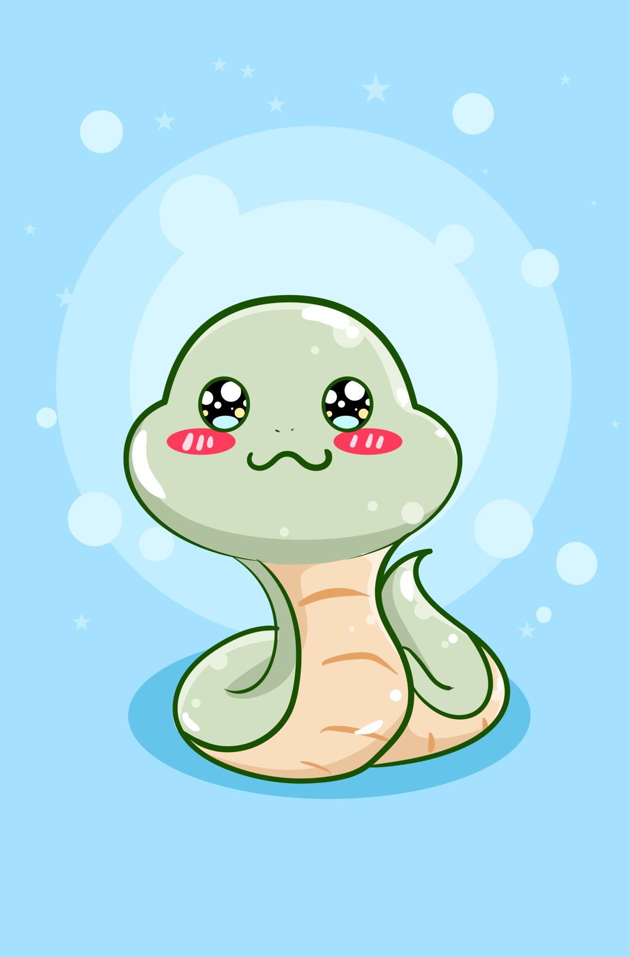 cute and funny baby snake 3226589 Vector Art at Vecteezy