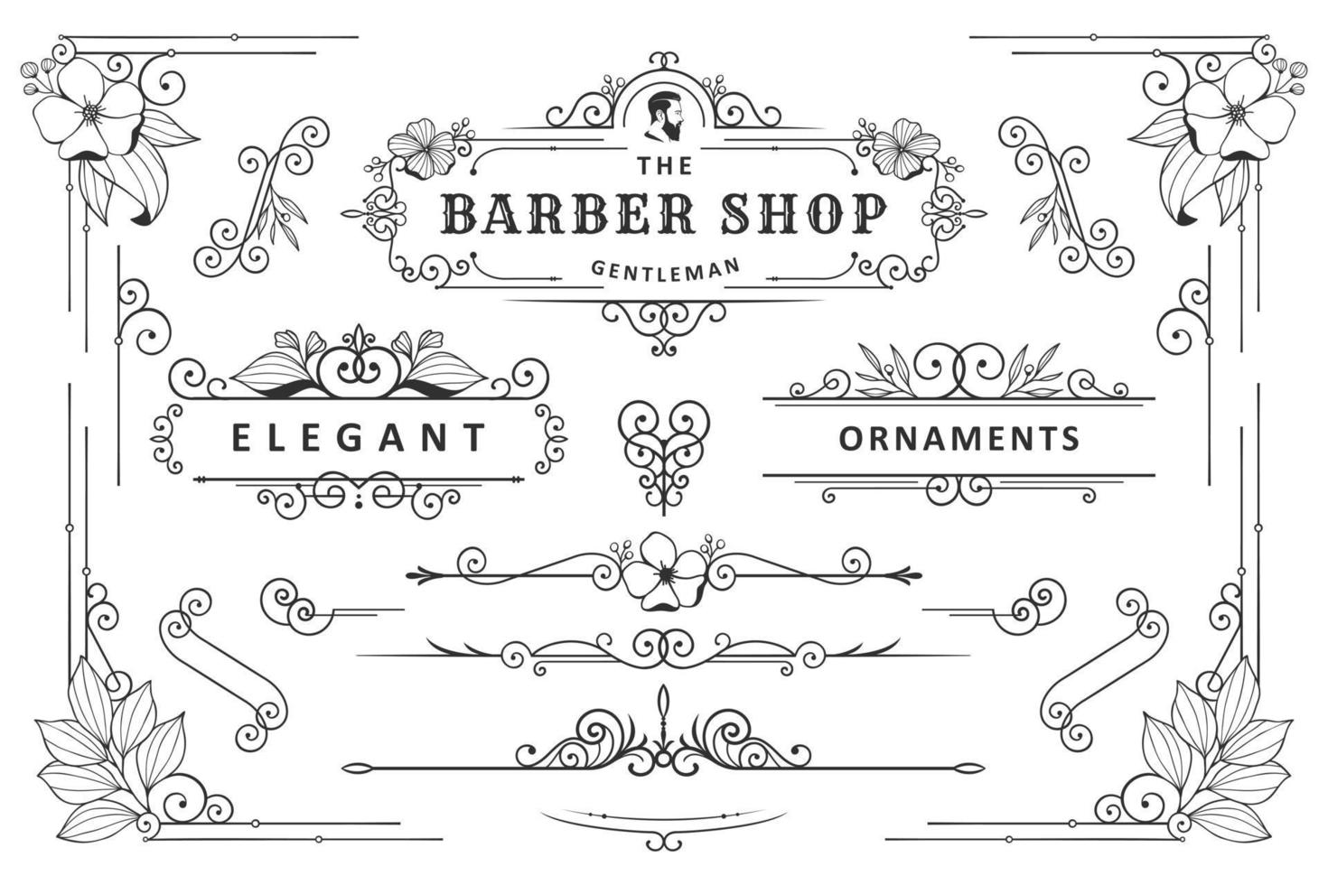 Classic Ornament Frame Vintage Border Illustration Vector Art At Vecteezy