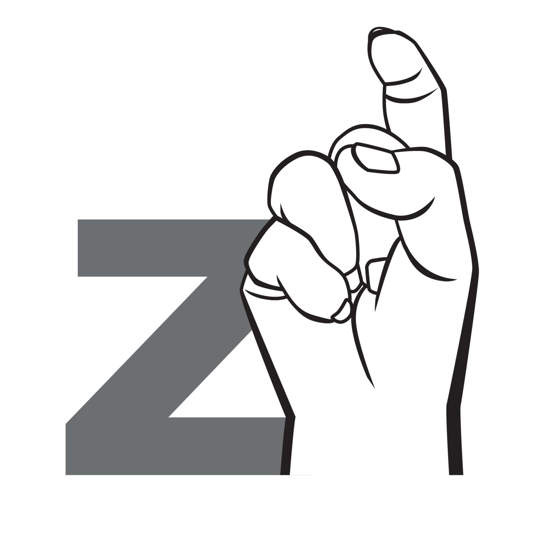 Z in sign language