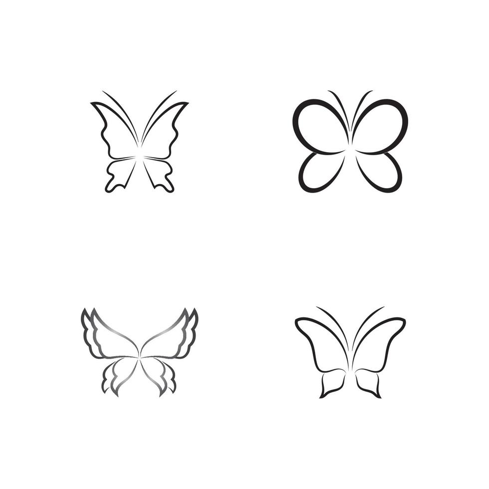 Beauty Butterfly icon design vector