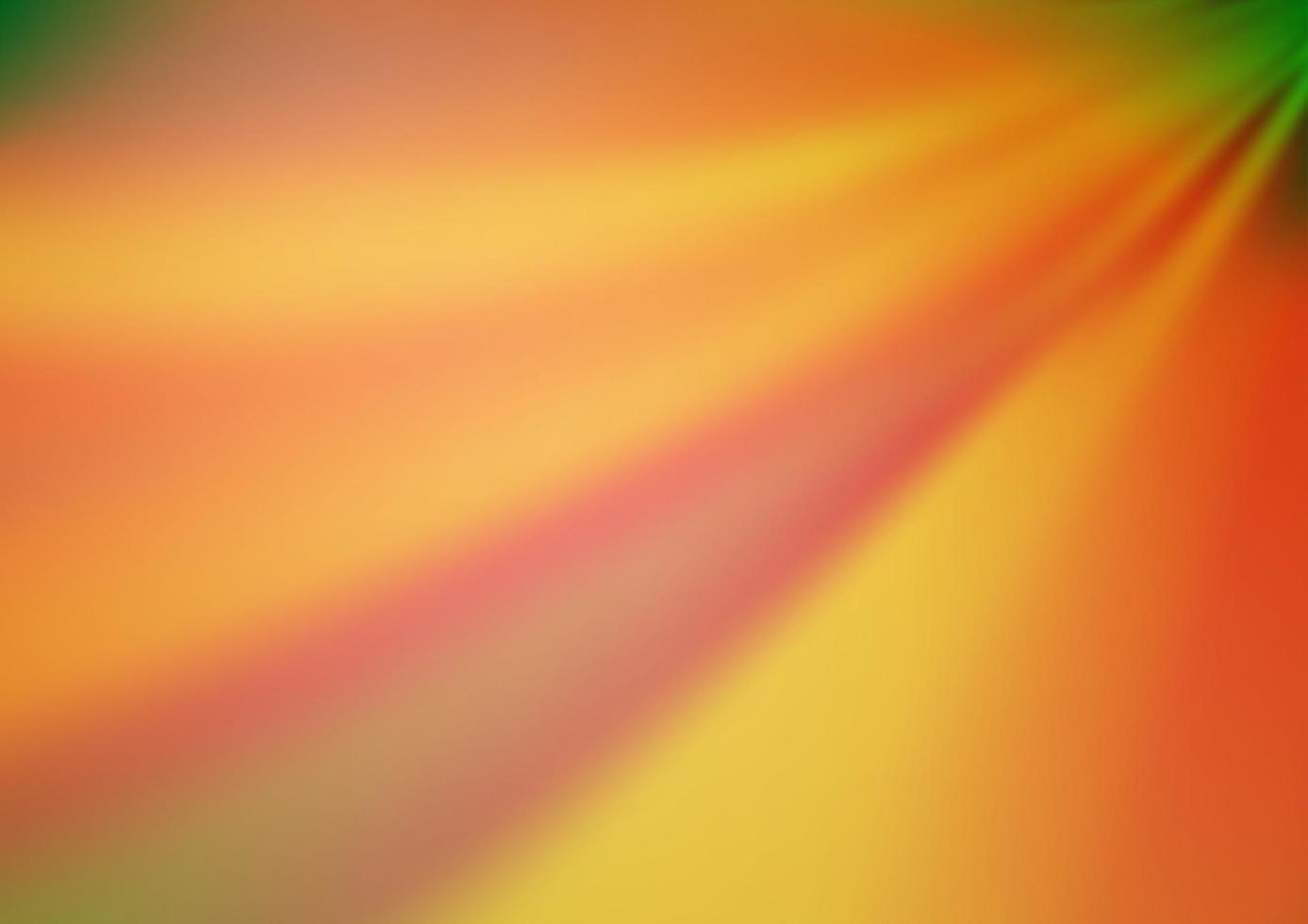 Light Green, Red vector abstract bokeh pattern.