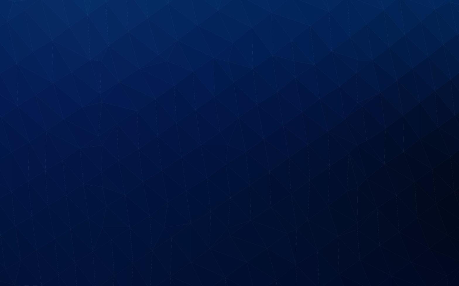 Dark BLUE vector abstract polygonal layout.