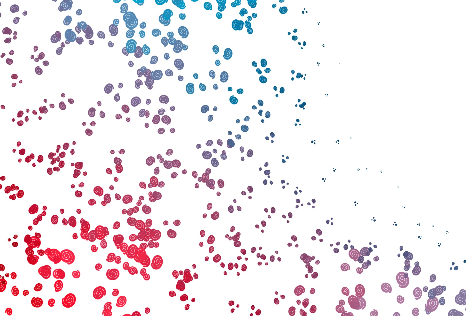 Light Blue, Red vector background with abstract lines. 3231719 Vector