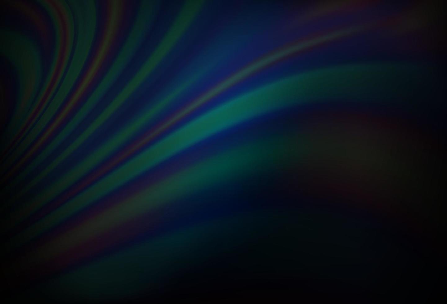 Dark BLUE vector background with lamp shapes.