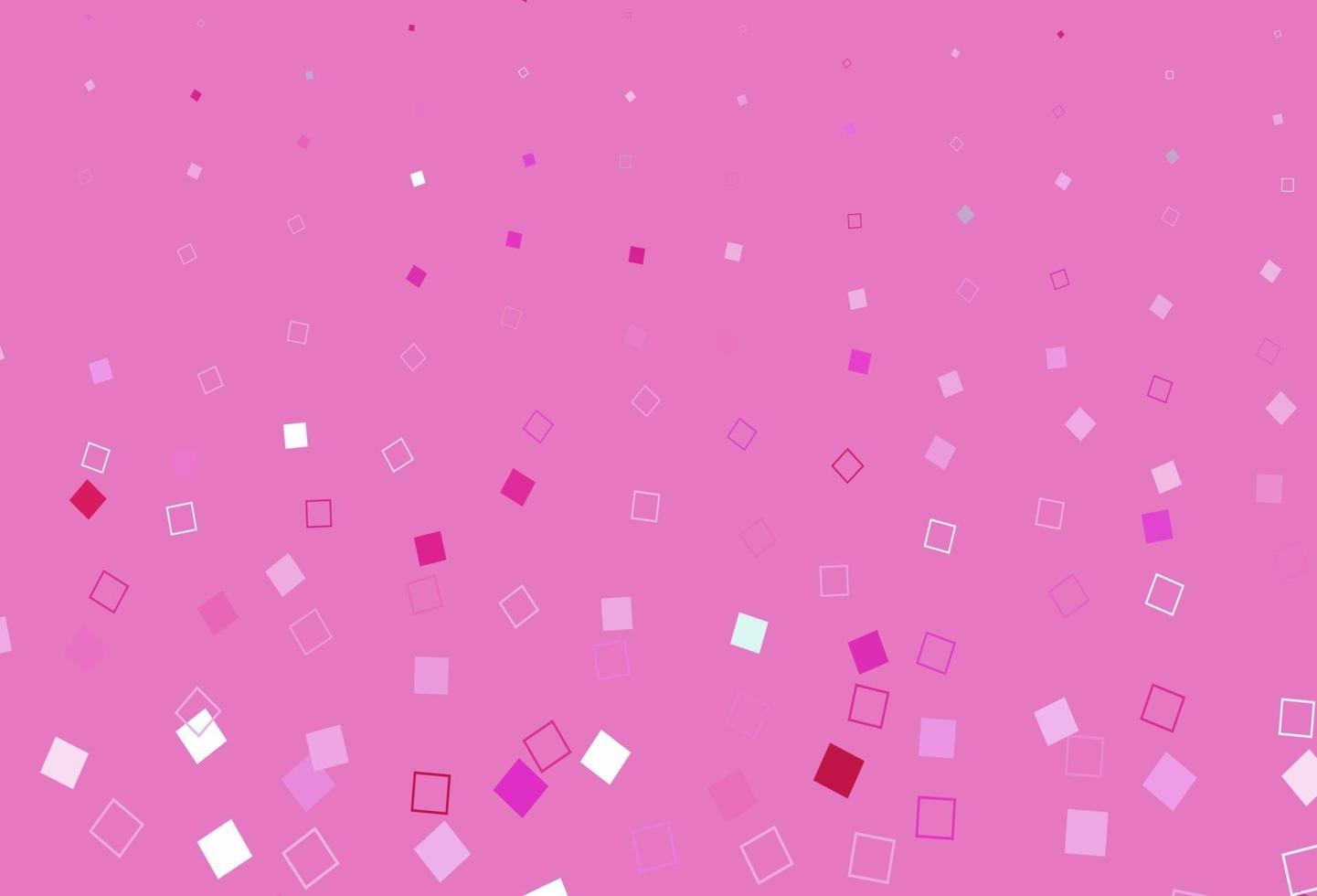 cubierta de vector rosa claro con estilo poligonal.