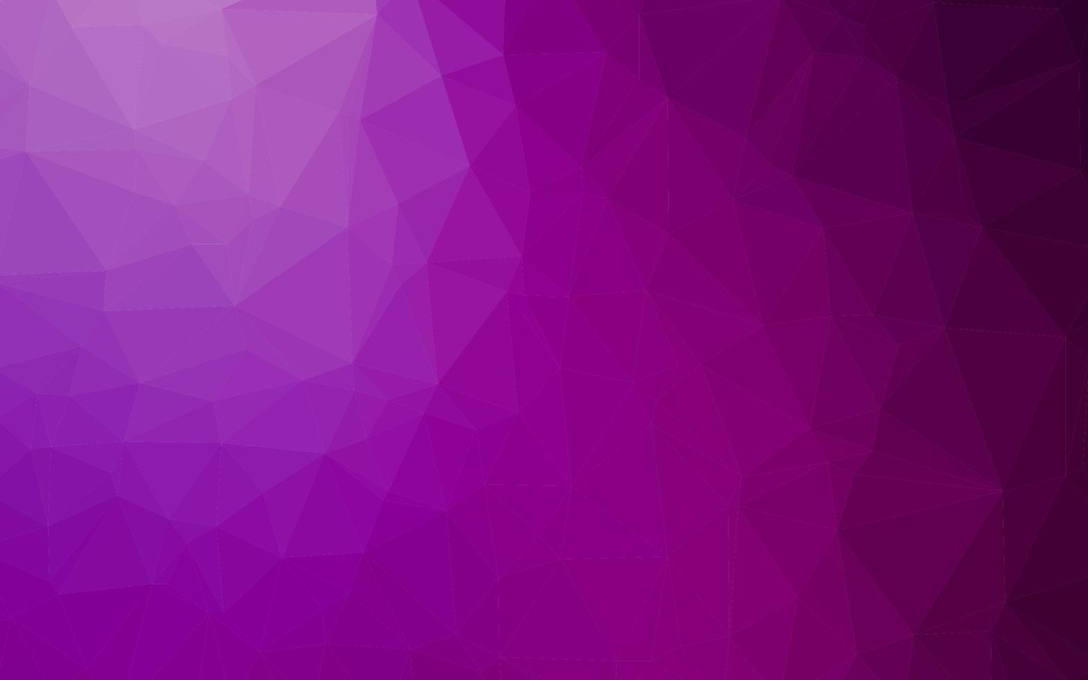 Telón de fondo abstracto de polígono de vector púrpura oscuro.