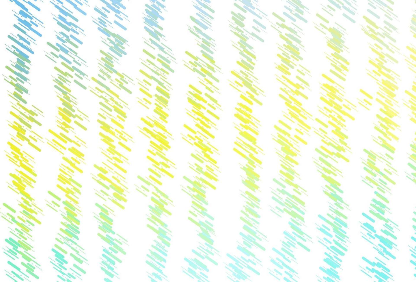 Light Green, Yellow vector template with repeated sticks.