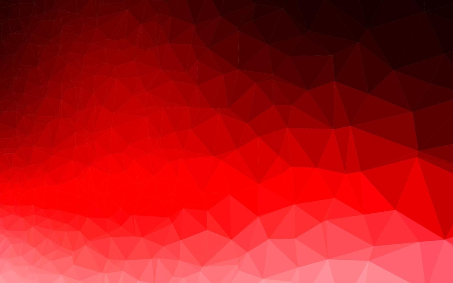 Light Red vector blurry triangle texture.