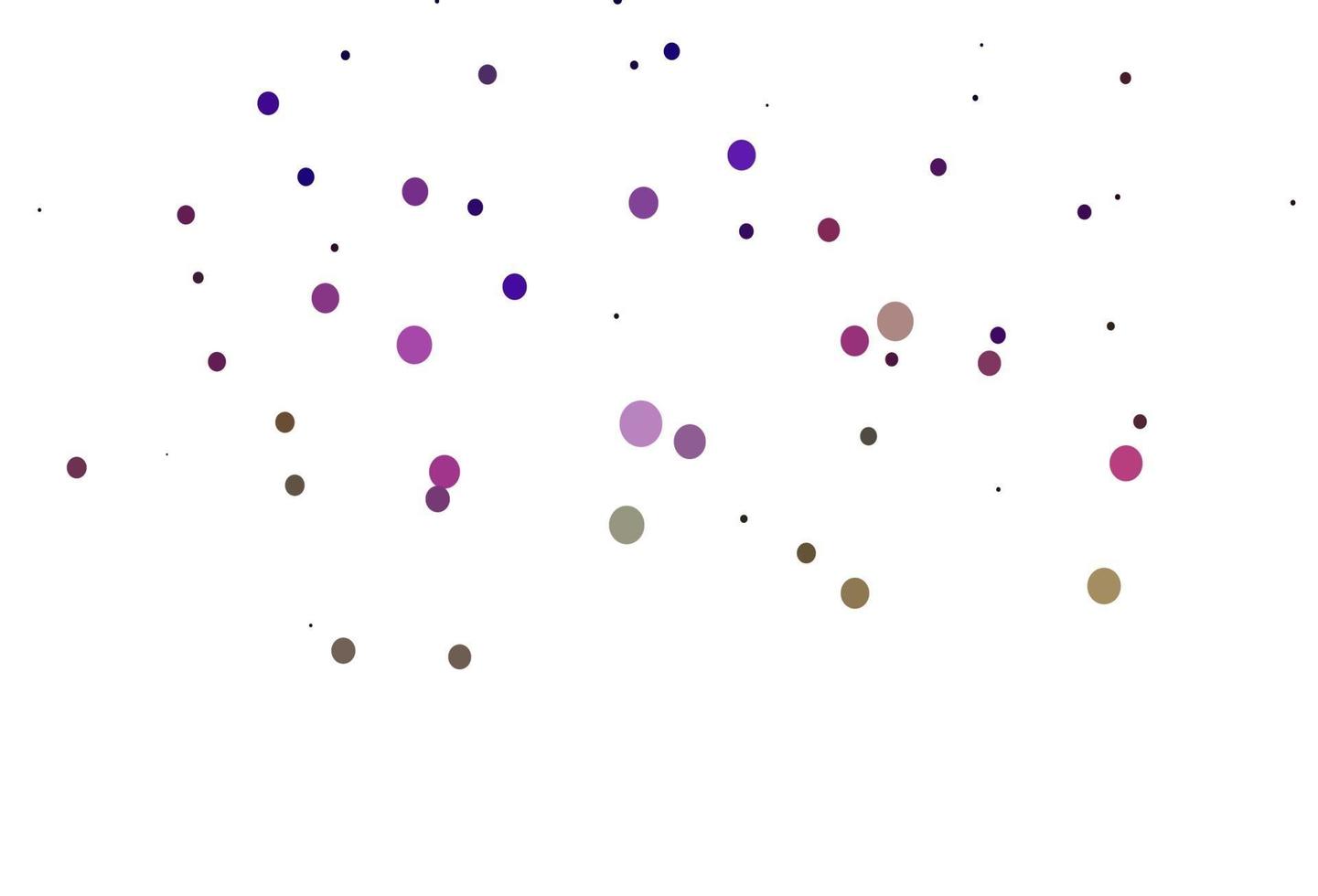 Light Pink, Green vector pattern with spheres.