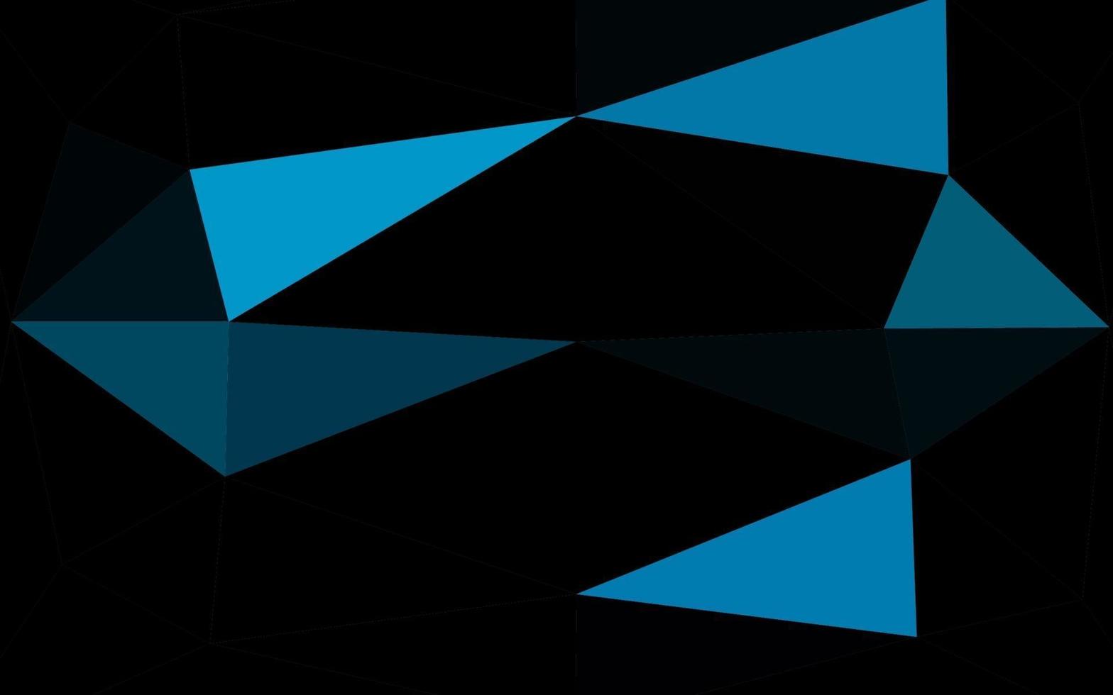 Light BLUE vector abstract polygonal layout.