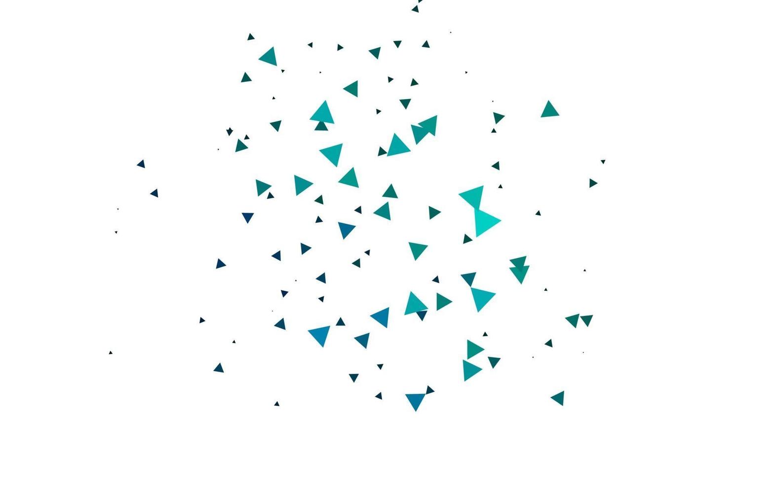 Light Blue, Green vector pattern in polygonal style.