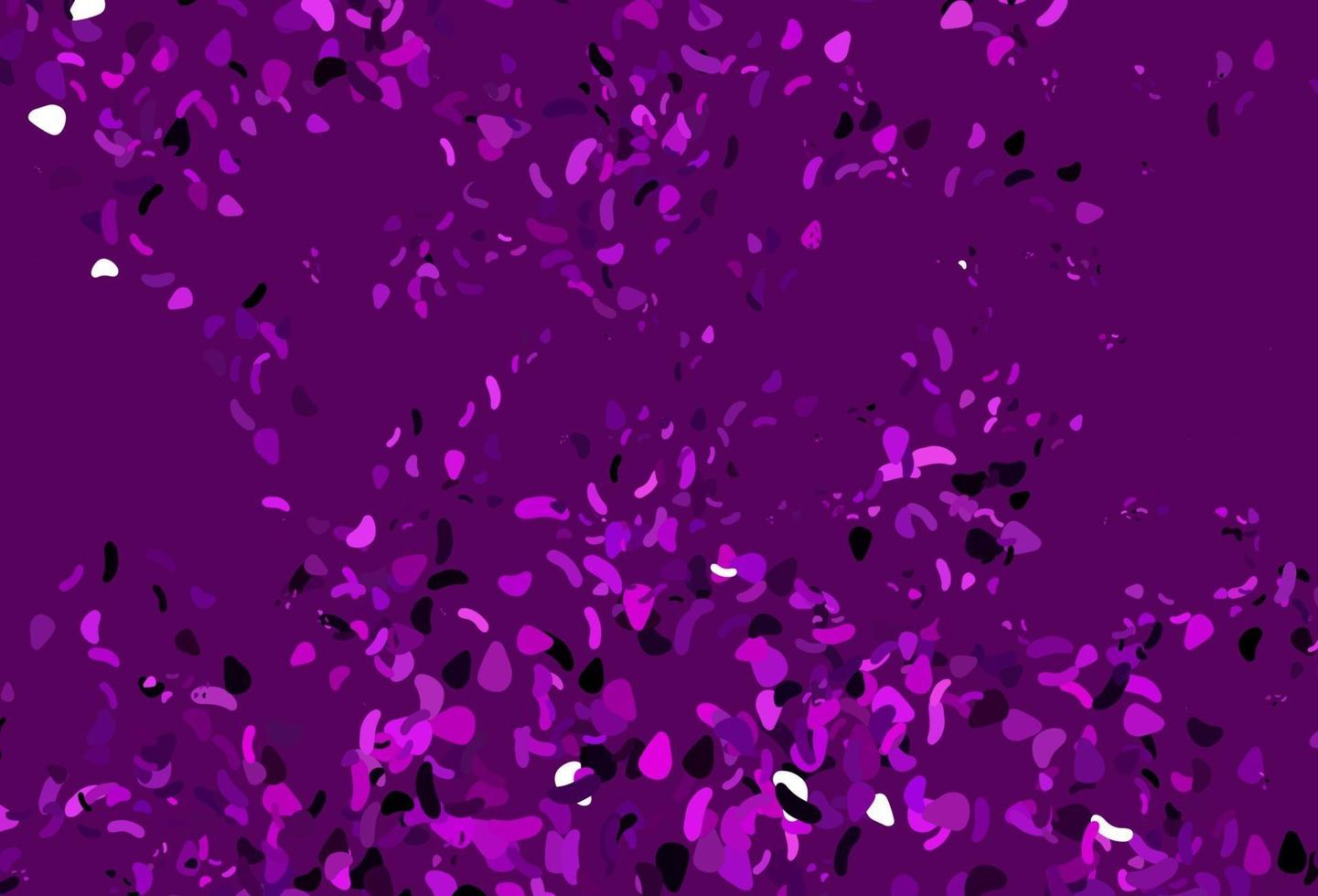 Light Purple vector backdrop with abstract shapes.