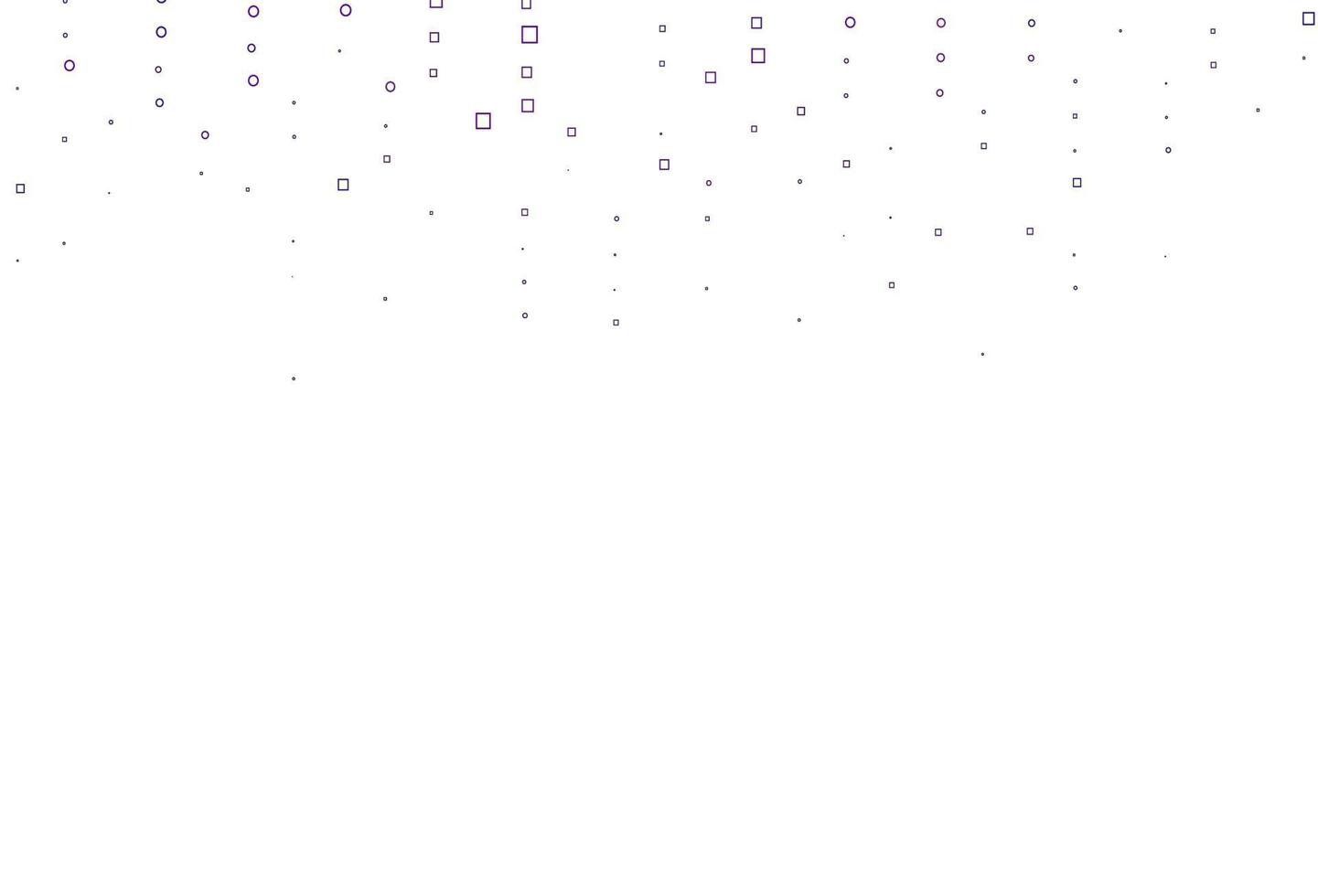 Light Purple vector pattern with crystals, rectangles.