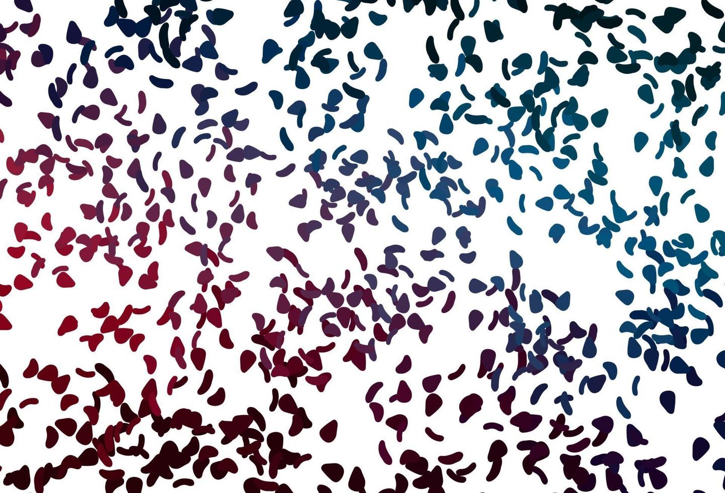 Light Blue, Red vector template with memphis shapes.