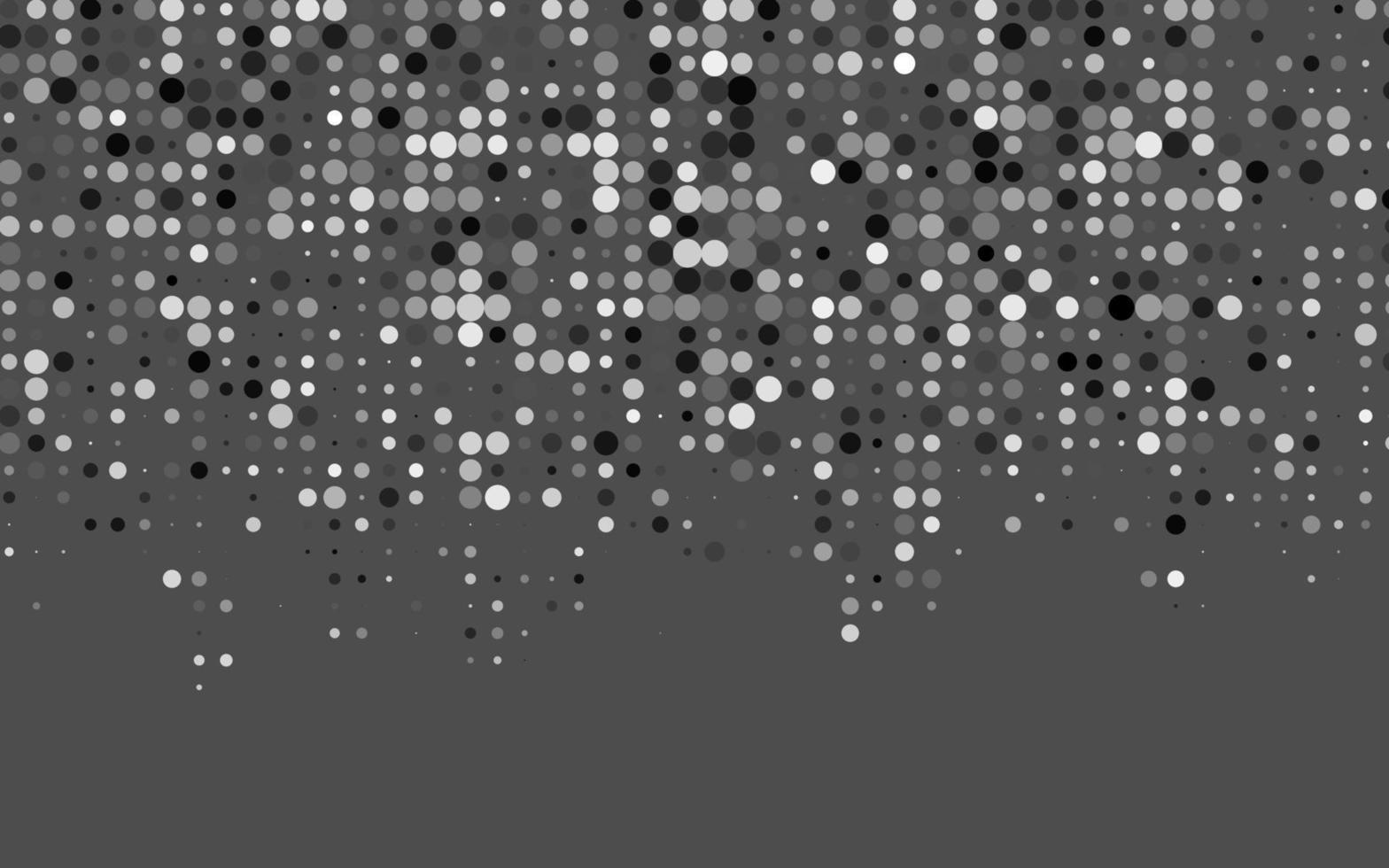 Dark Silver, Gray vector template with circles.