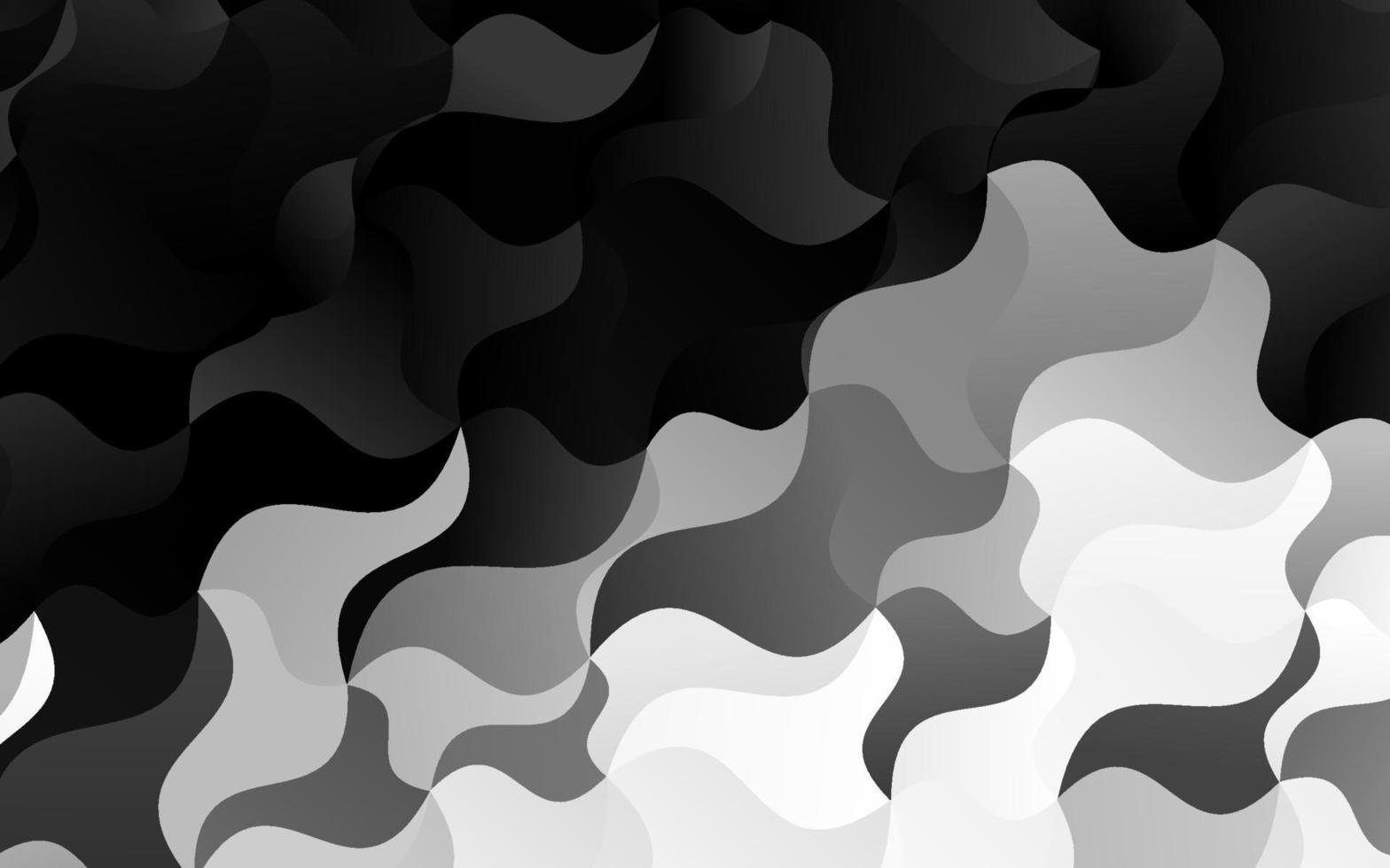 Light Silver, Gray vector background with lamp shapes.