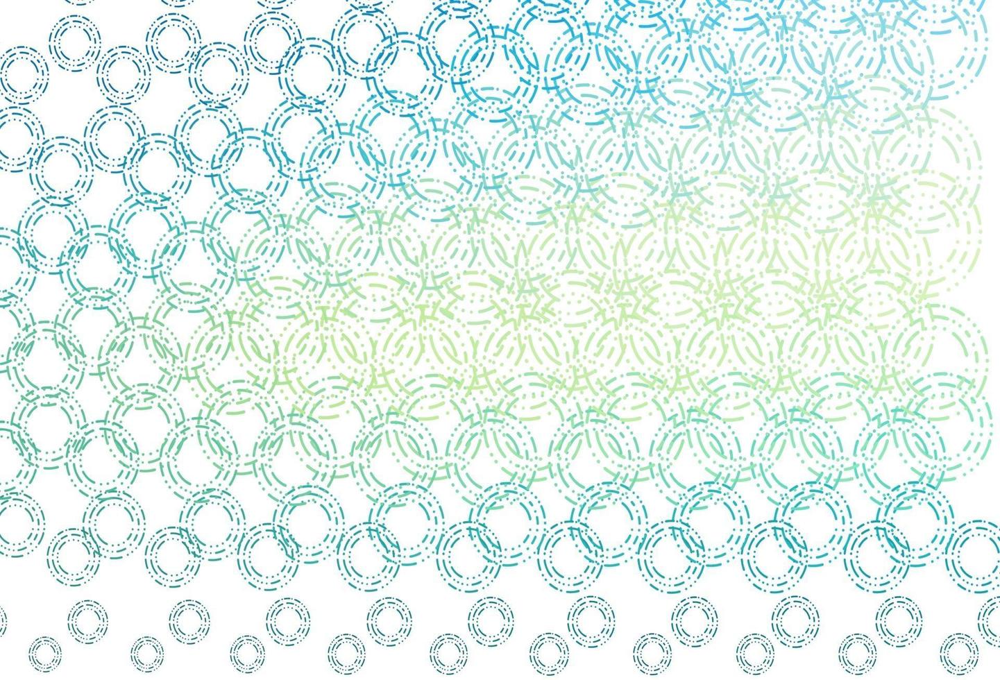 Light blue, yellow vector backdrop with dots.