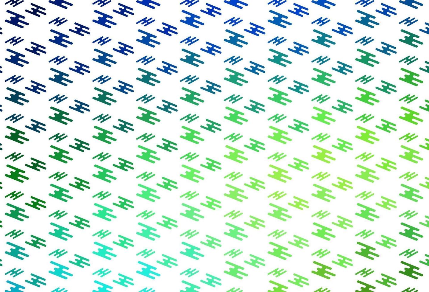 Light Green, Yellow vector background with straight lines.