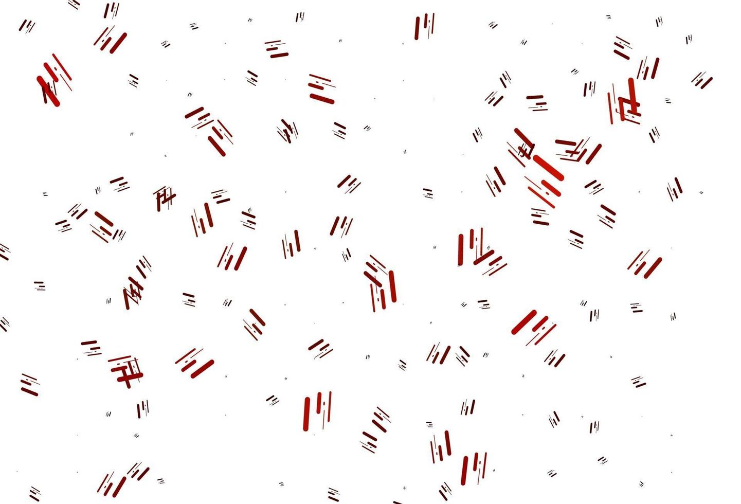 Light Orange vector template with repeated sticks.