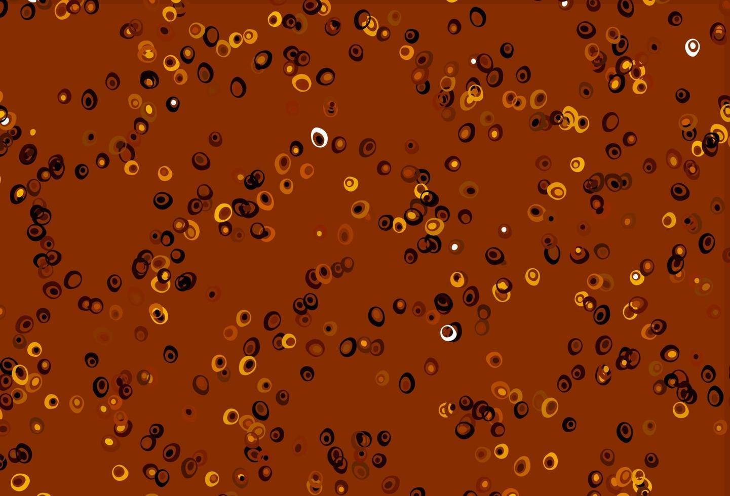 Light Orange vector backdrop with dots.