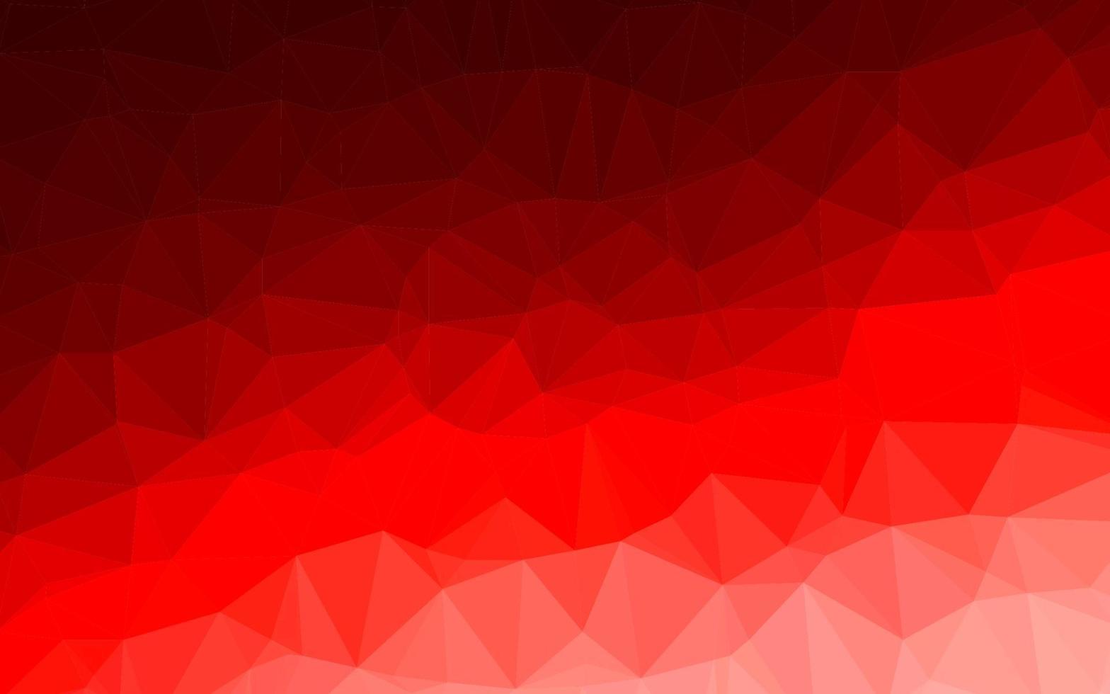 Light Red vector shining triangular template.