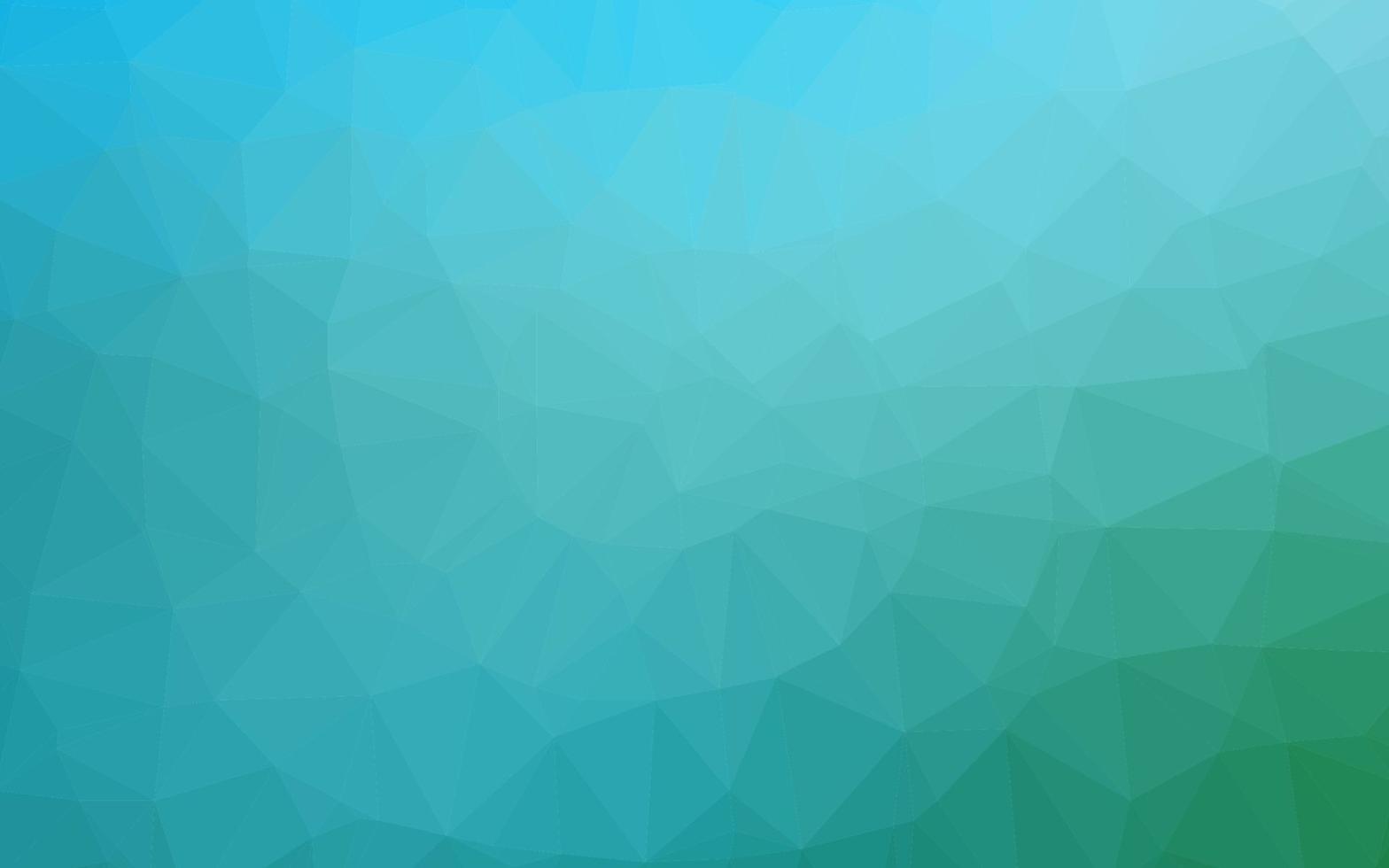 Light Blue, Green vector blurry triangle template.