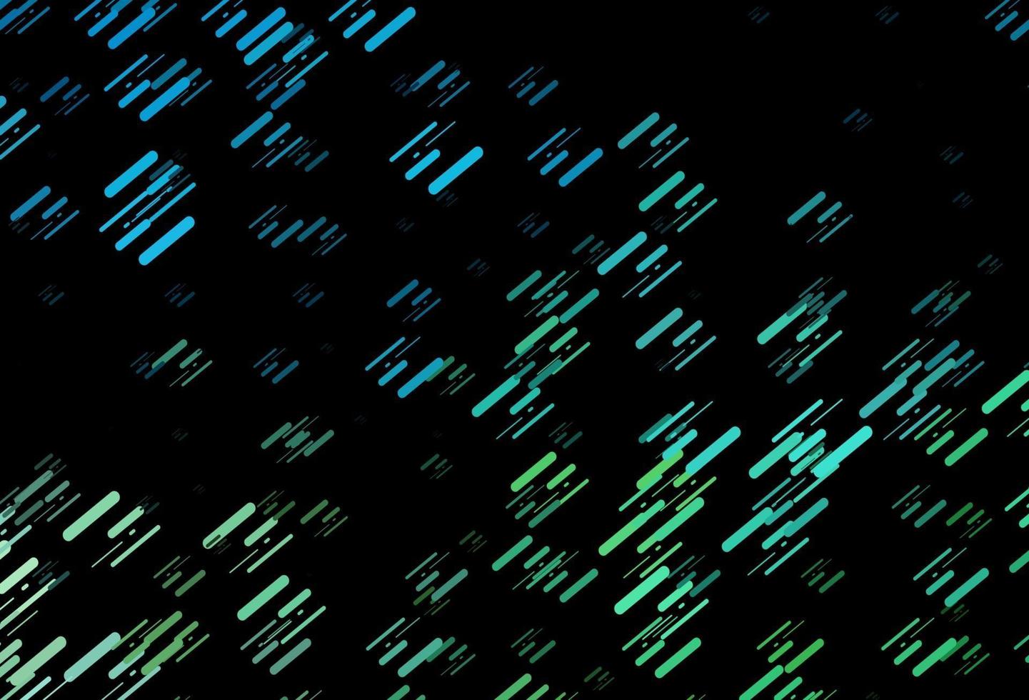 Dark BLUE vector texture with colorful lines.