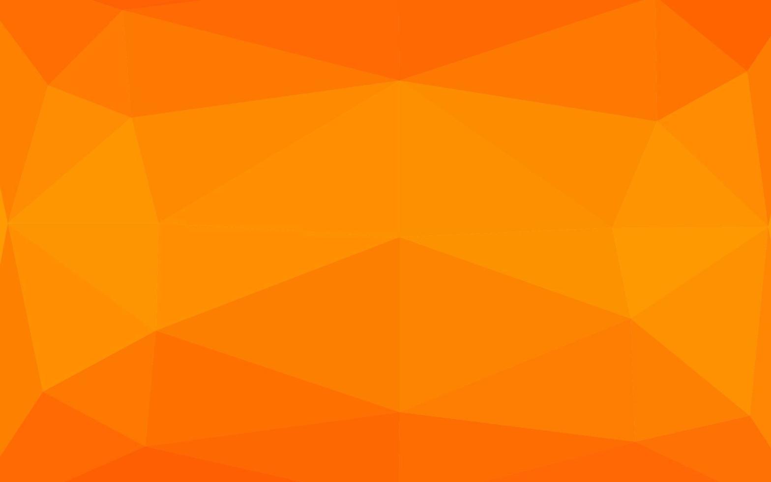 Light Orange vector polygonal template.