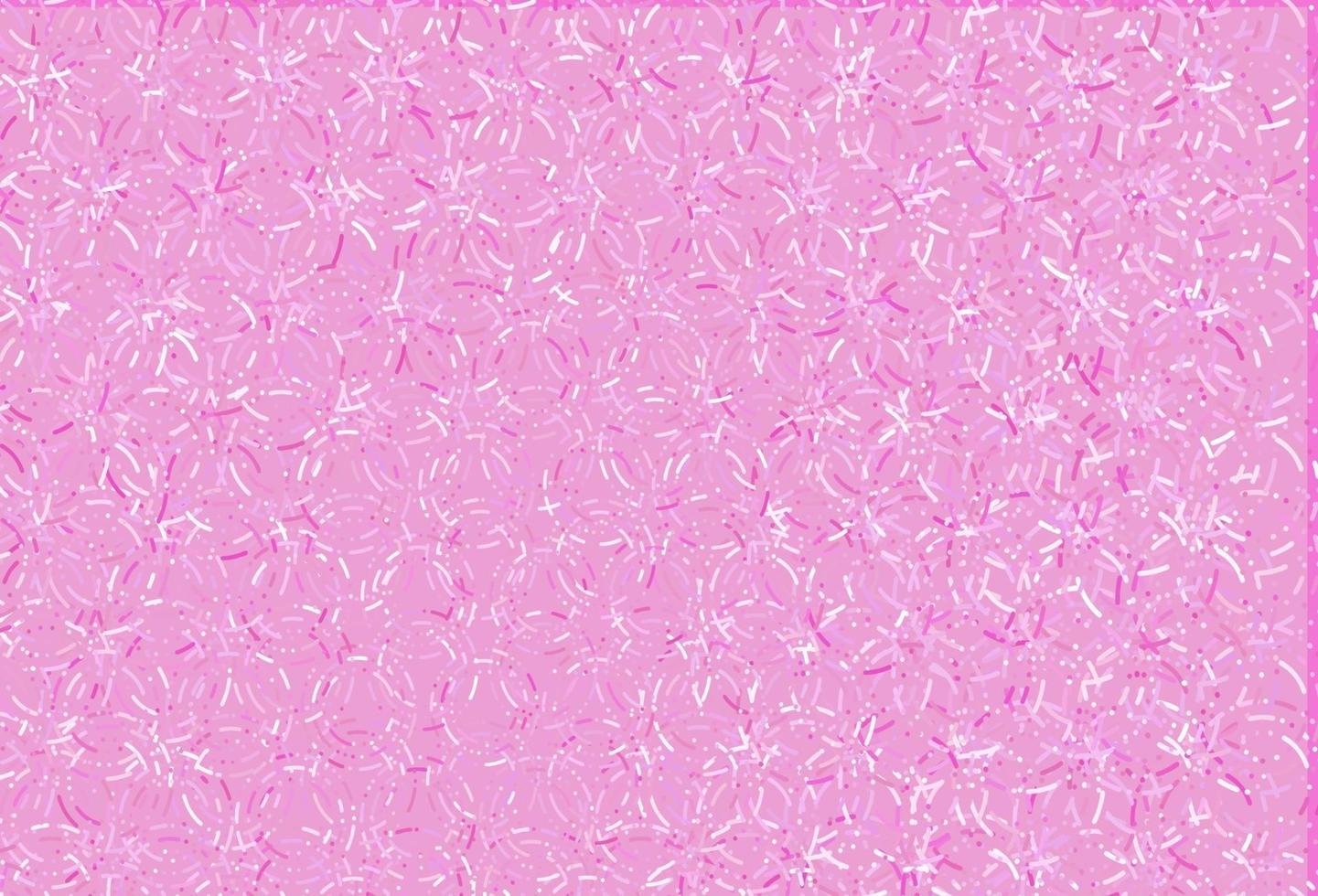 Light pink vector cover with spots.