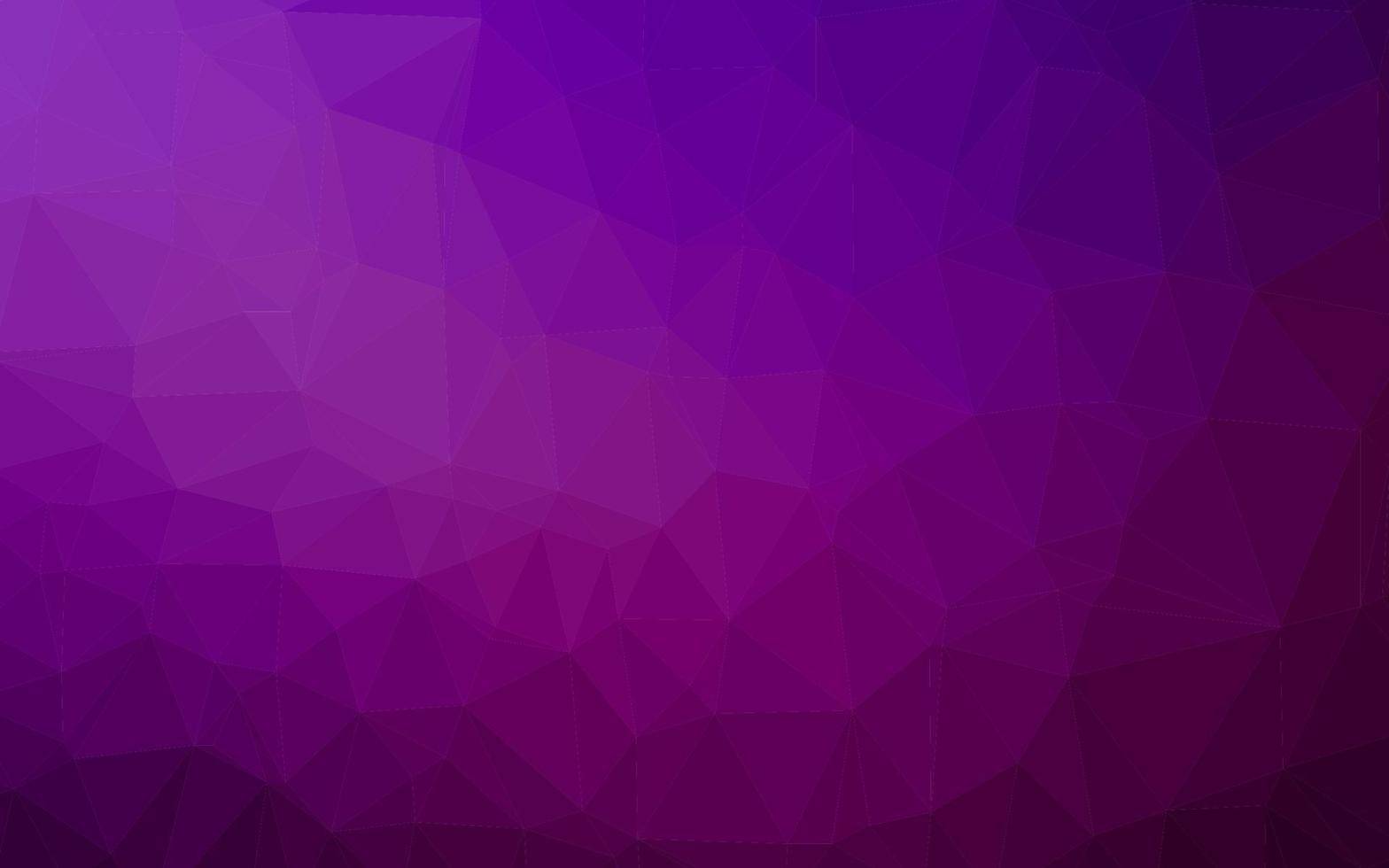 Dark Purple vector low poly layout.