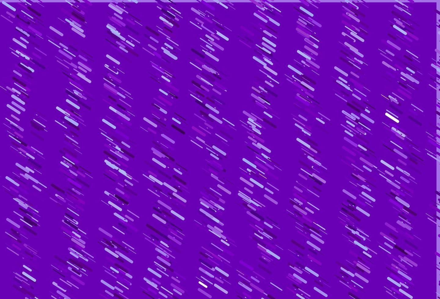 Telón de fondo de vector púrpura claro con líneas largas.