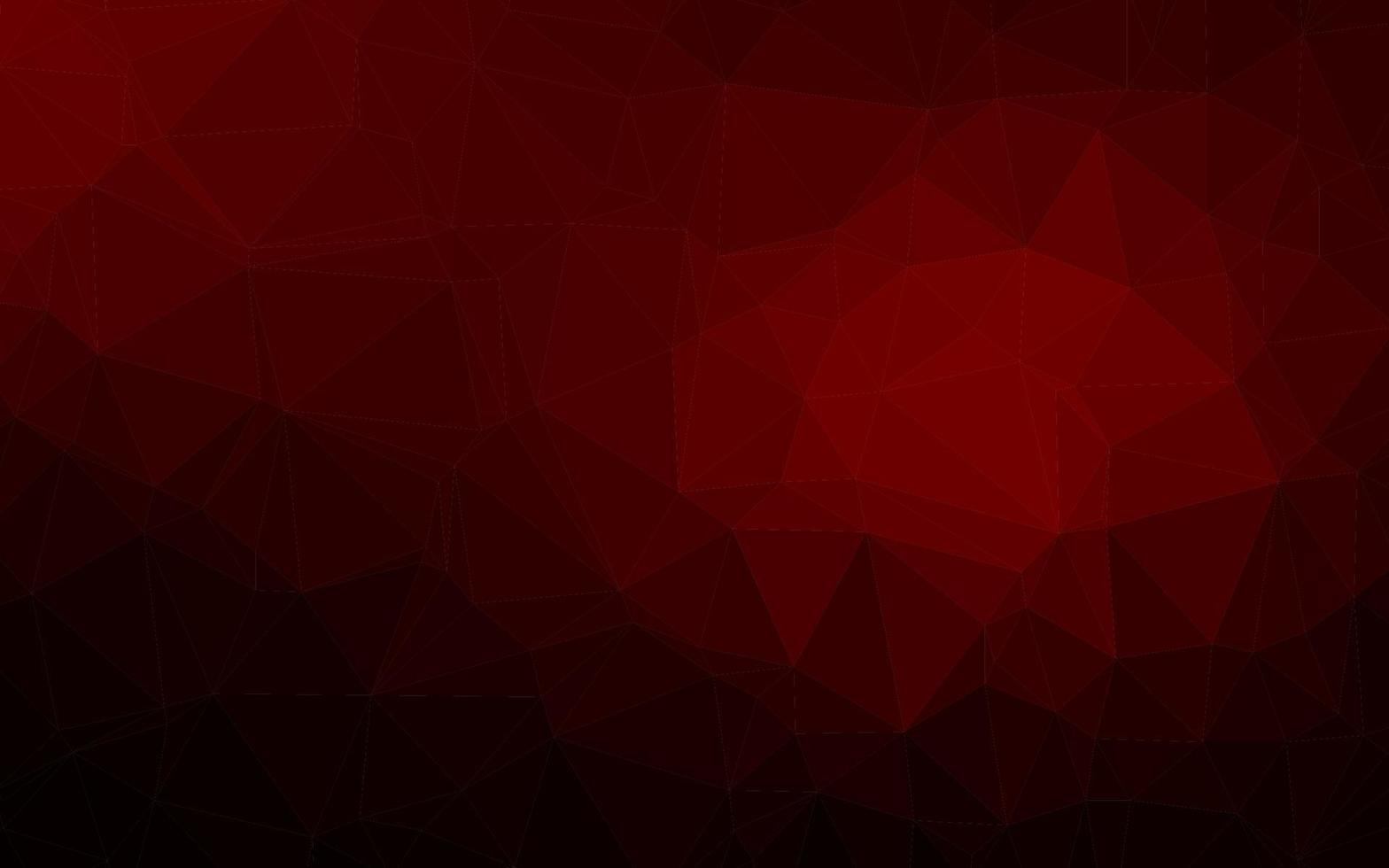 Dark Red vector low poly texture.