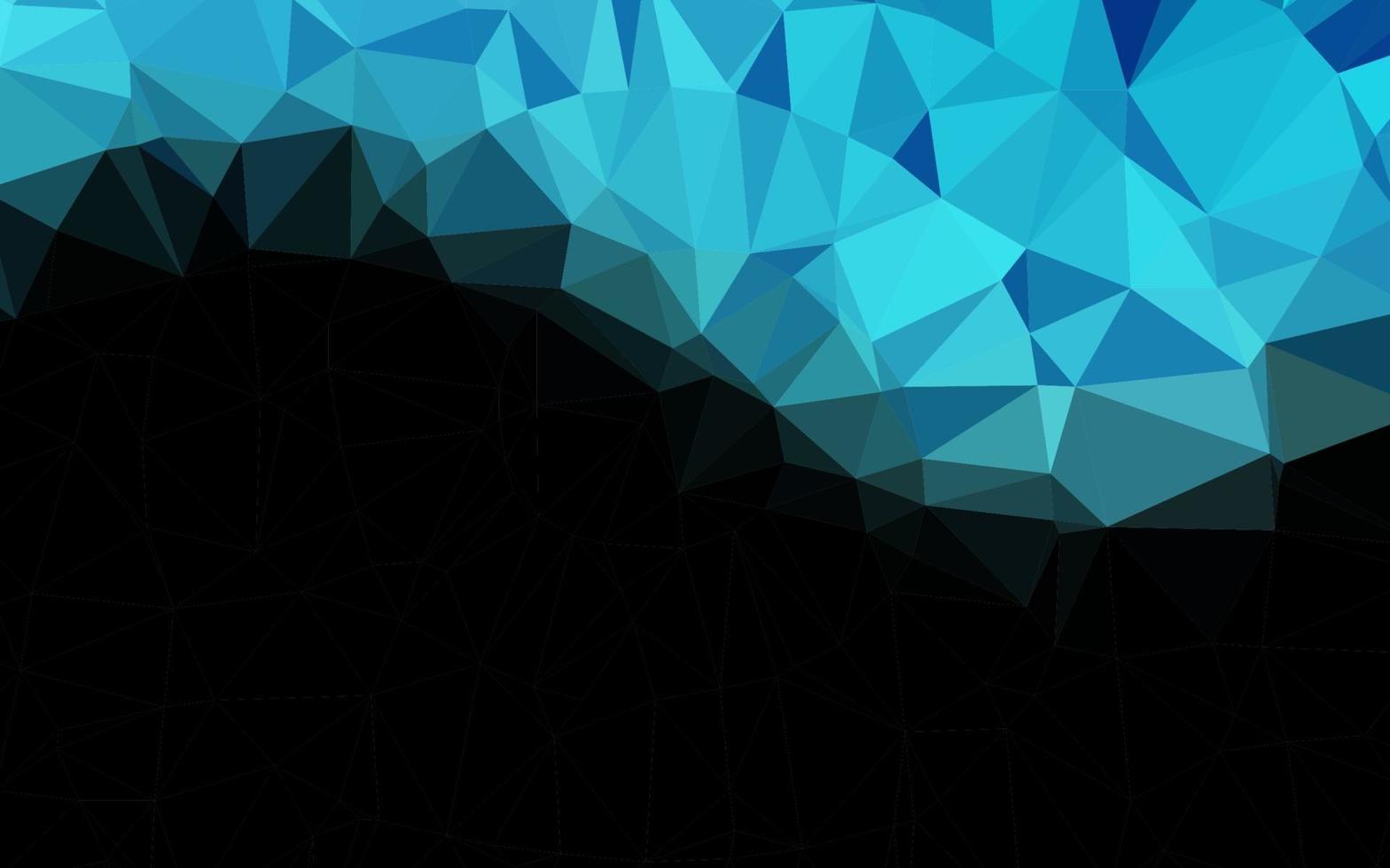 Light BLUE vector low poly layout.