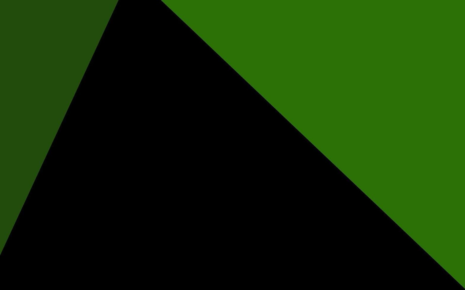 Light Green vector shining triangular pattern.