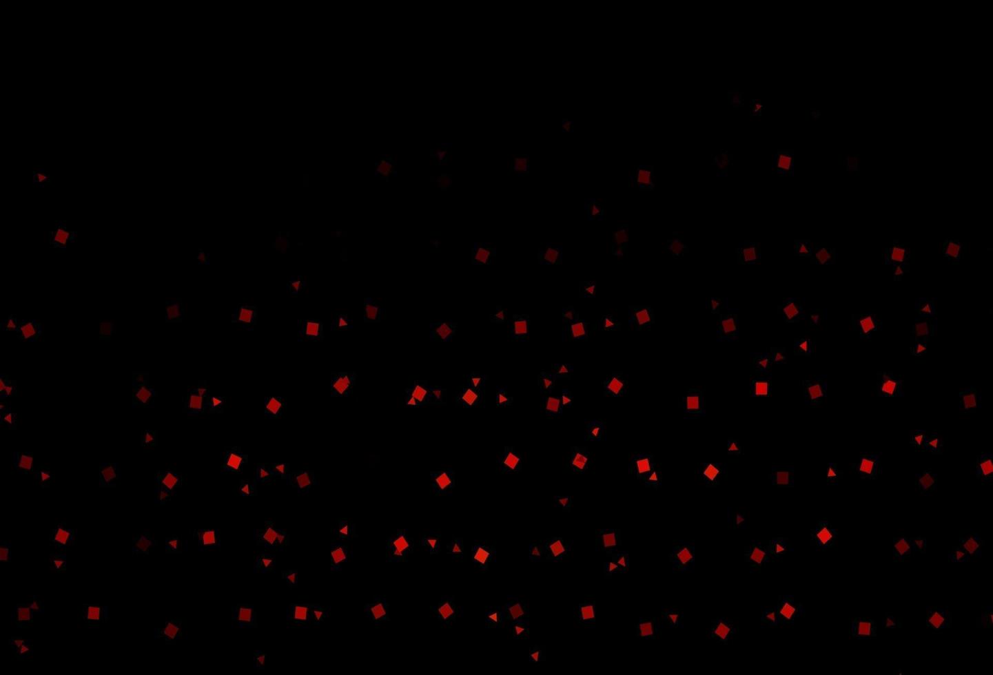 Dark Red vector layout with circles, lines, rectangles.