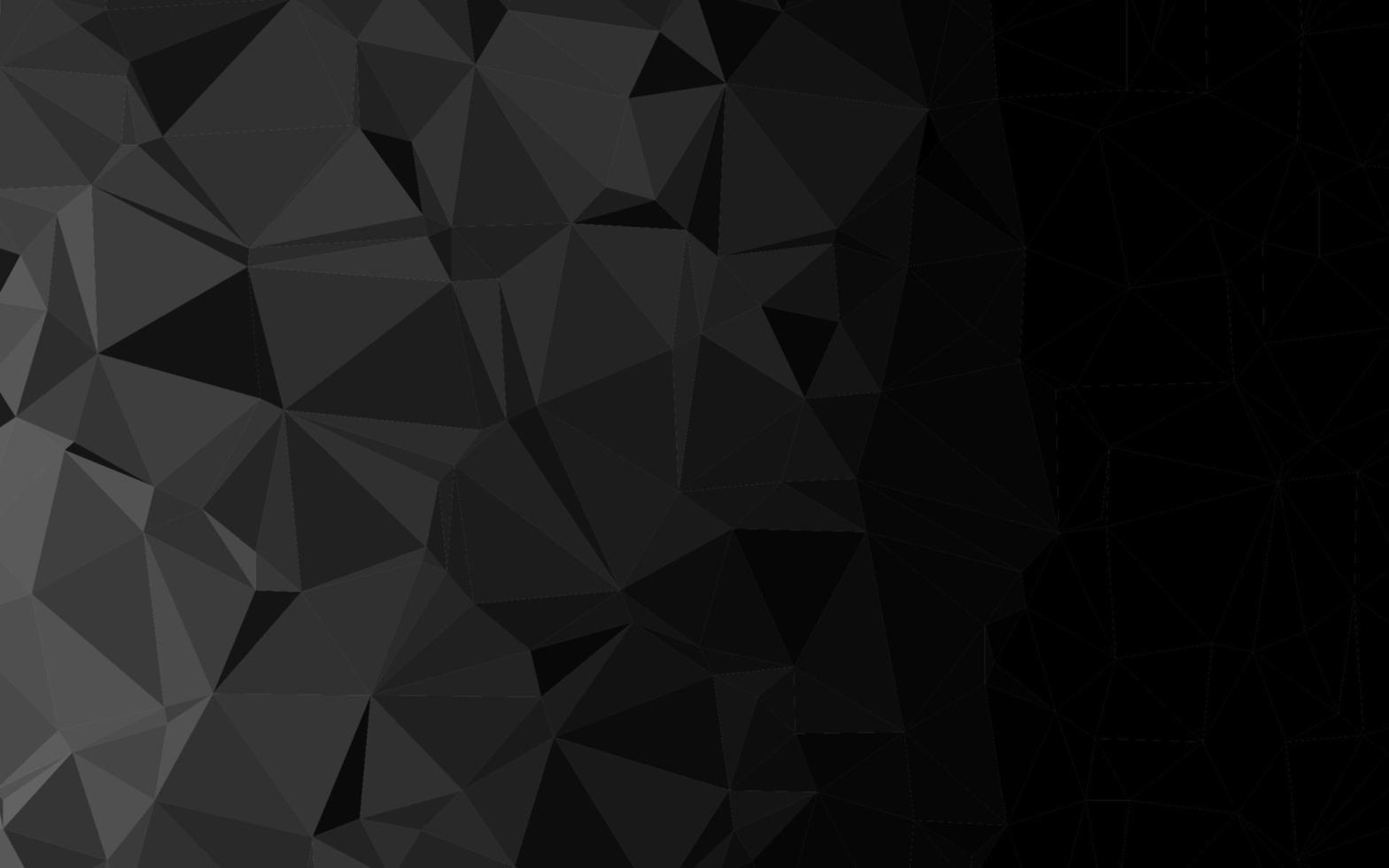 patrón de mosaico abstracto vector negro oscuro.