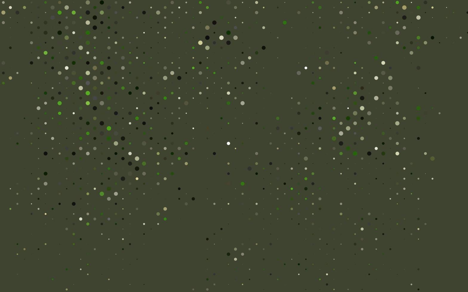Light Green vector template with circles.