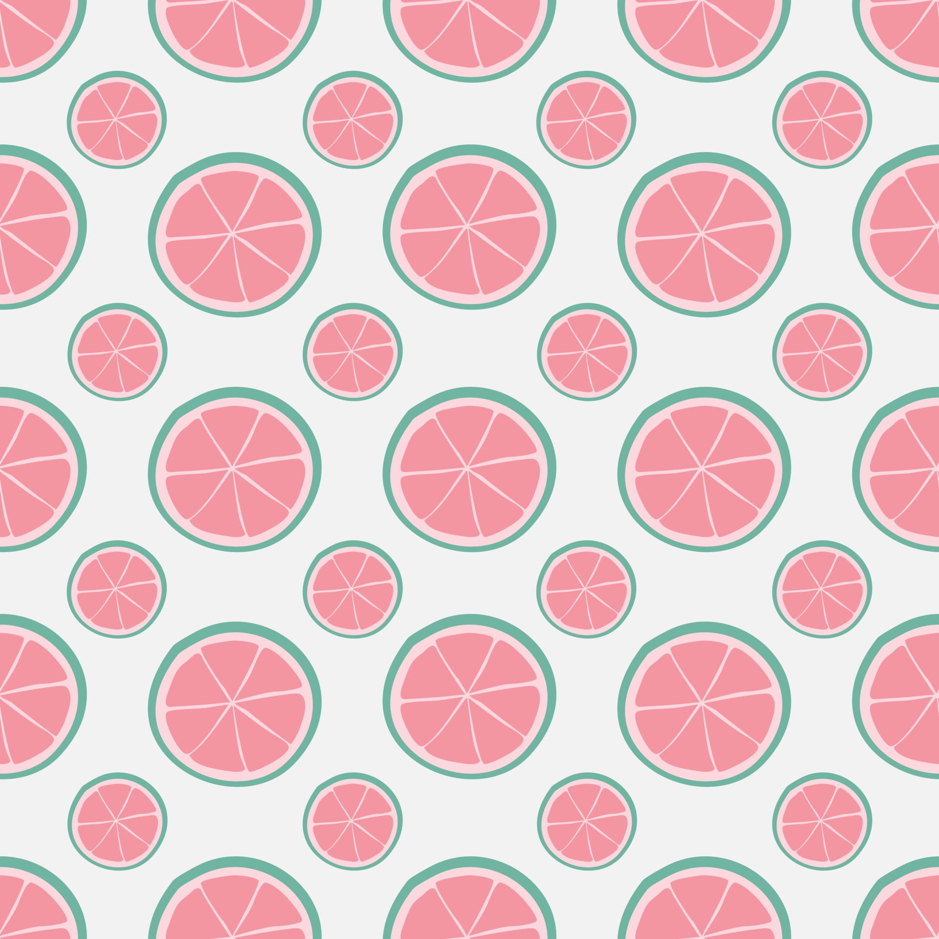 Pink Lemon Citrus Seamless Pattern 3235495 Vector Art at Vecteezy
