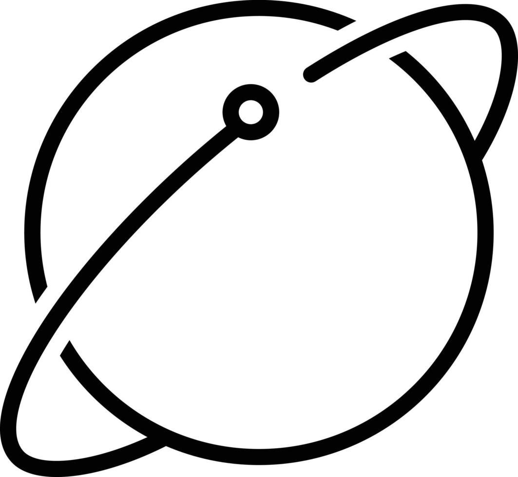 Line icon for earthlink vector