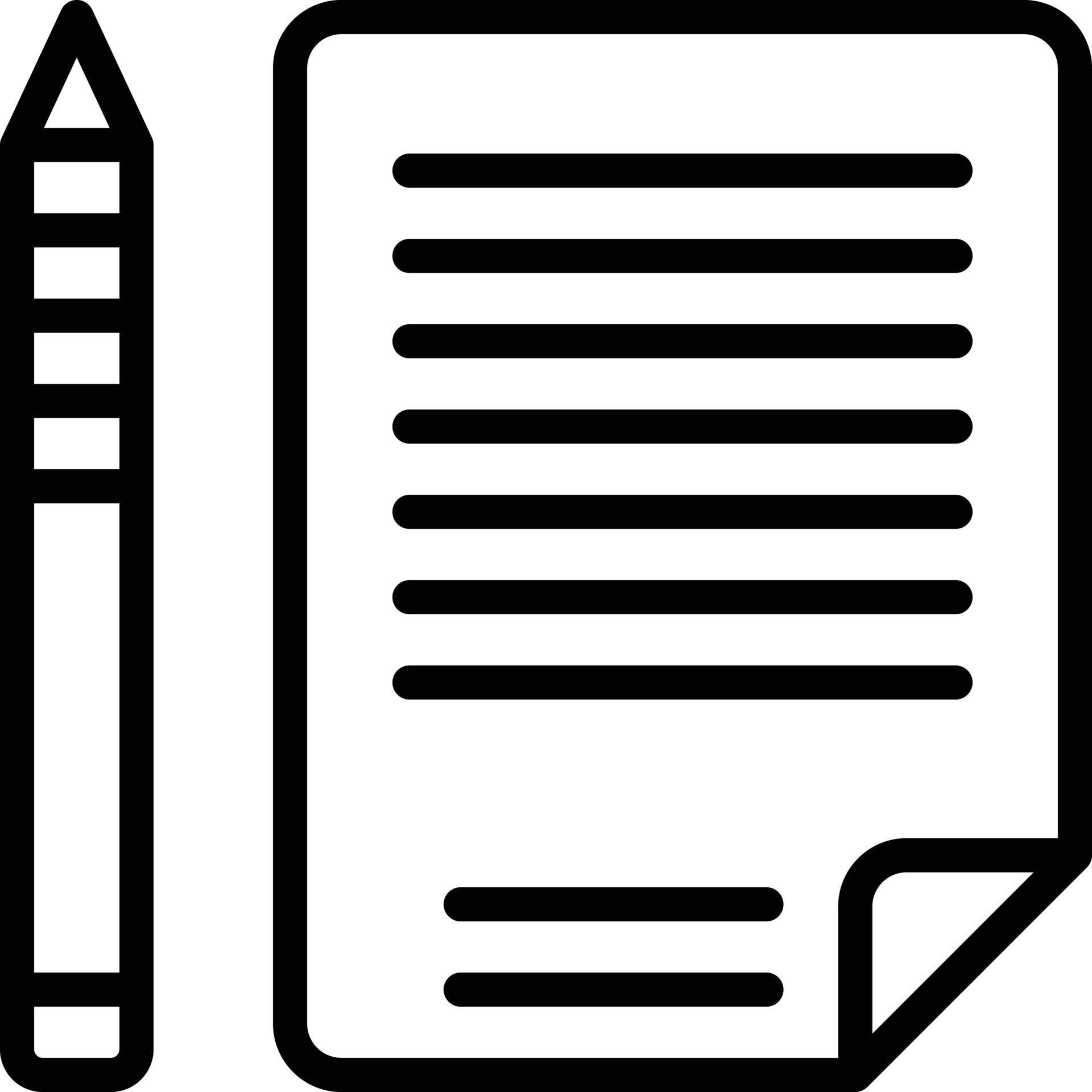 Line icon for script 3237302 Vector Art at Vecteezy